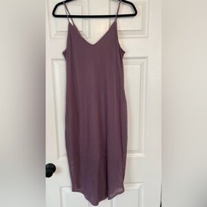 Express Ribbed Midi Dress